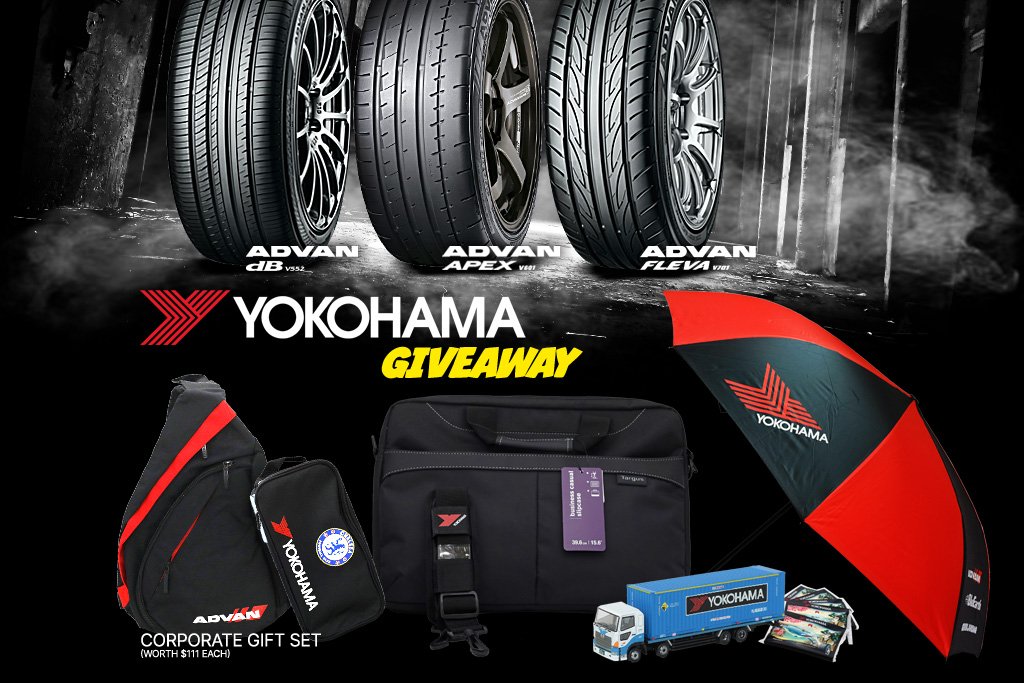 Win Yokohama exclusive goodie bags worth $111 each