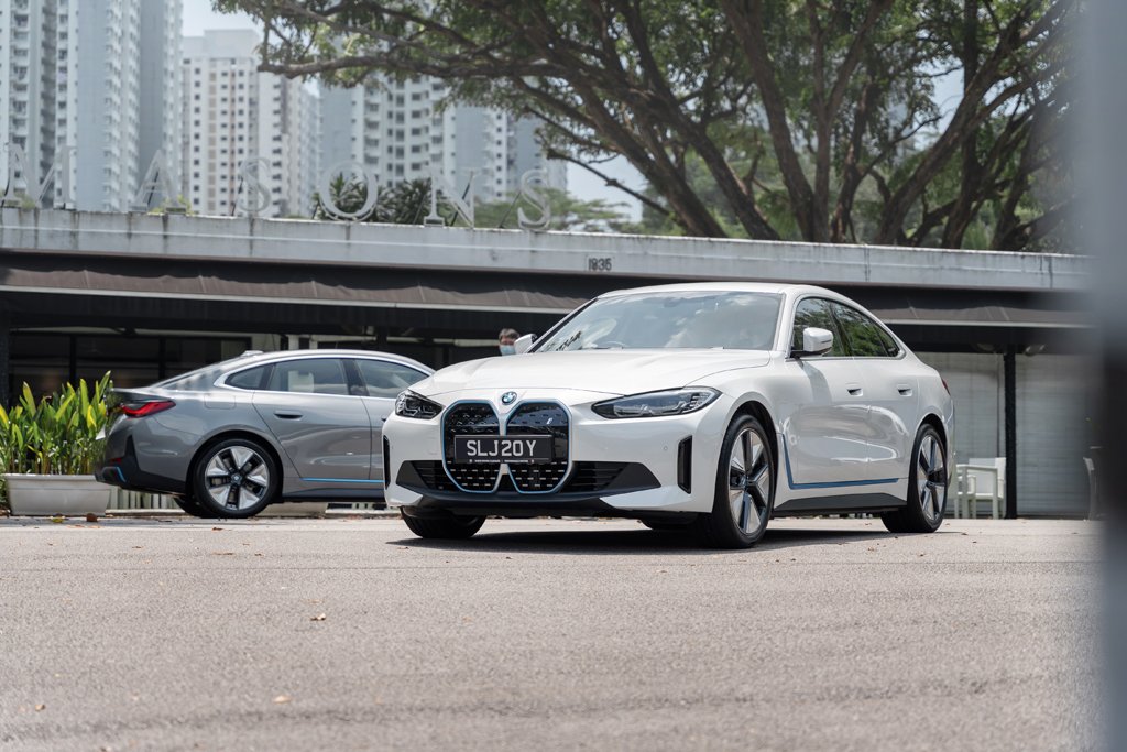 The all-electric BMW i4 arrives in Singapore packing 335bhp and a 590km ...