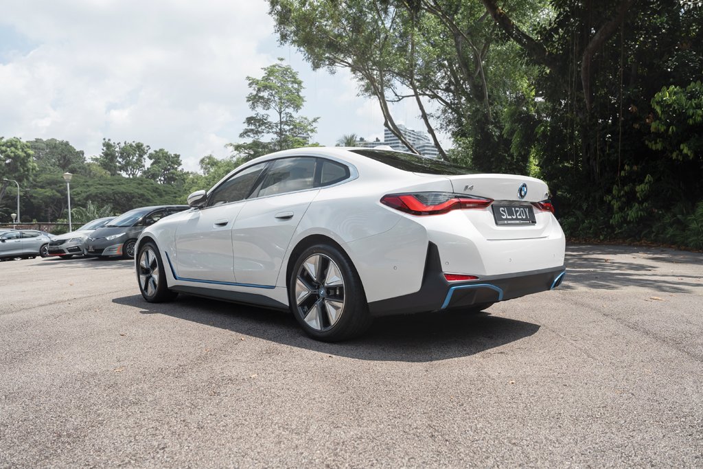 The all-electric BMW i4 arrives in Singapore packing 335bhp and a 590km ...