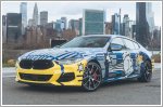 Final BMW The 8 X Jeff Koons art car auctioned off to support NGO
