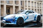 Alpine unveils art car designed by artificial intelligence