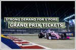 Singapore Formula One Grand Prix tickets quickly selling out