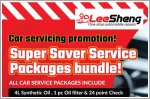 Service your car at discounted prices with Lee Sheng Auto Pte Ltd