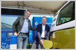 Volkswagen and bp rollout new Flexpole EV charger