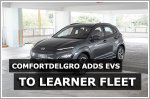 ComfortDelGro adds EVs to its learner fleet