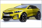 Kia reveals first sketches of updated XCeed