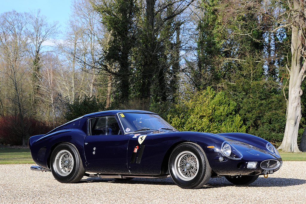 Red line Ferrari 250 GTO RL184 ダークブルー A 250 GTO, Ferrari's most legendary car will be offered for