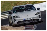 Porsche Taycan sets electric car record timing on the Nurburgring
