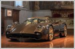 Pagani Utopia displayed alongside da Vinci art pieces at the National Science & Technology Museum in Milan