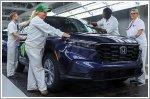 Production of new Honda CR-V production begins in U.S.A