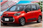 New Toyota Sienta Hybrid now for sale in Singapore