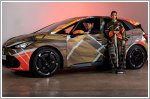 Cupra collaborates with Raeburn to design bespoke Cupra Born wrap