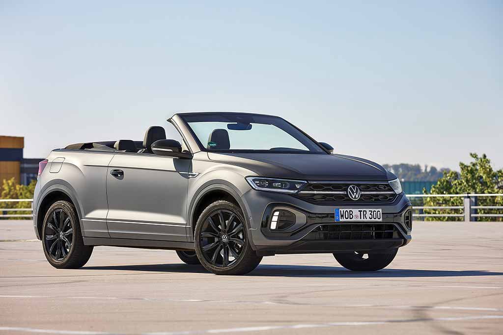 Volkswagen offers the T-Roc Cabriolet as exclusive 'Edition Grey' limited  series - Sgcarmart