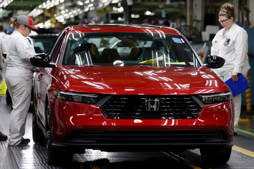Production of new Honda Accord kicks off in the U.S.A