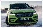 Skoda Enyaq iV RS sets new record for longest continuous vehicle drift