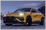 Lamborghini heads to the ice of the Alps