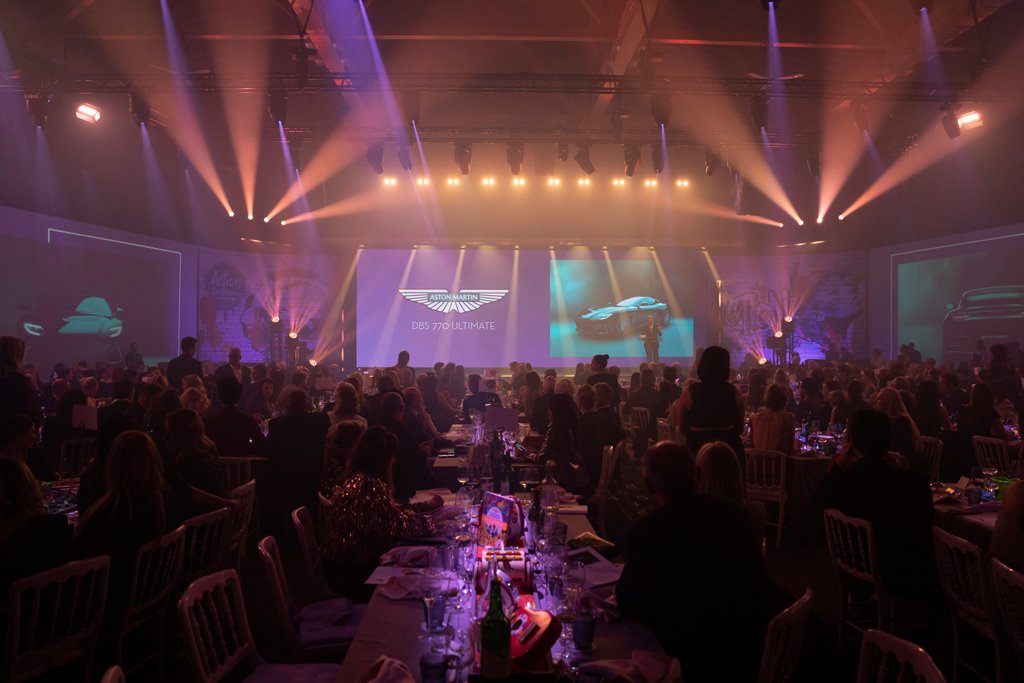 Aston Martin DBS 770 Ultimate raises funds for Action Innocence