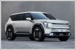 Kia reveals design of the production EV9 all-electric SUV