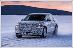The close-to-production Audi Q6 e-tron is now undergoing winter testing