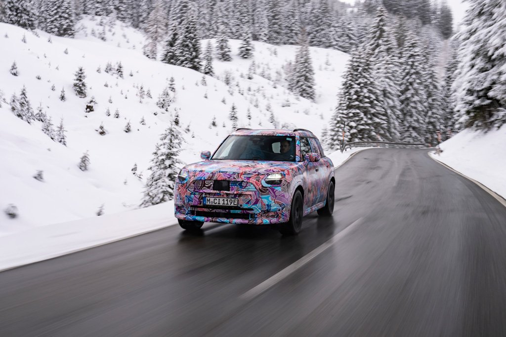 MINI reveals first details of new all-electric Countryman