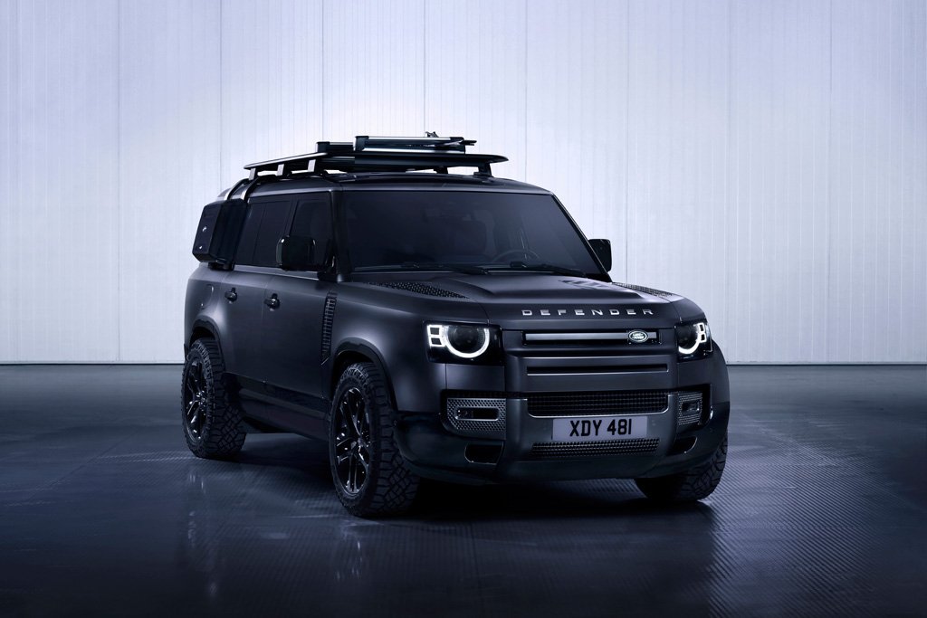 The Land Rover Defender 130 Outbound offers both cargo space and all-terrain ability