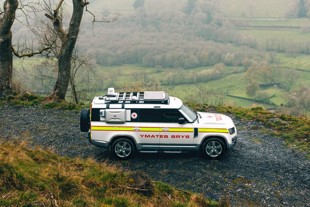 British Red Cross gets new Defender 130 to reach communities across North Wales