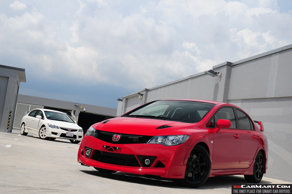 Comparison Test Honda Civic Mugen Rr And Civic Fd2 Type R