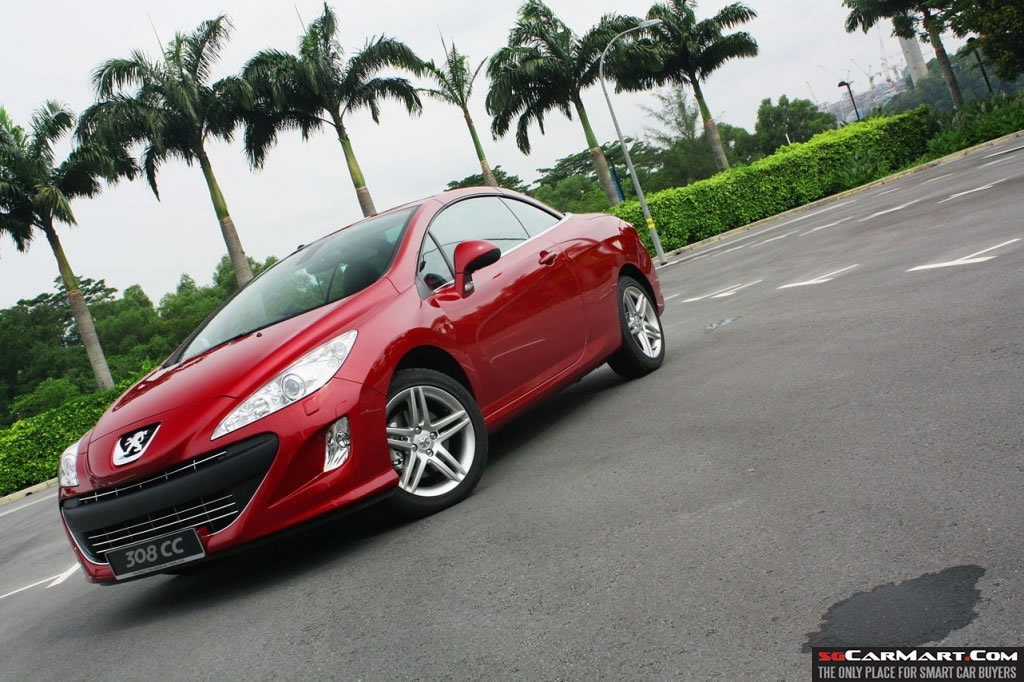 Peugeot 308CC 1.6 Turbo (A) Review