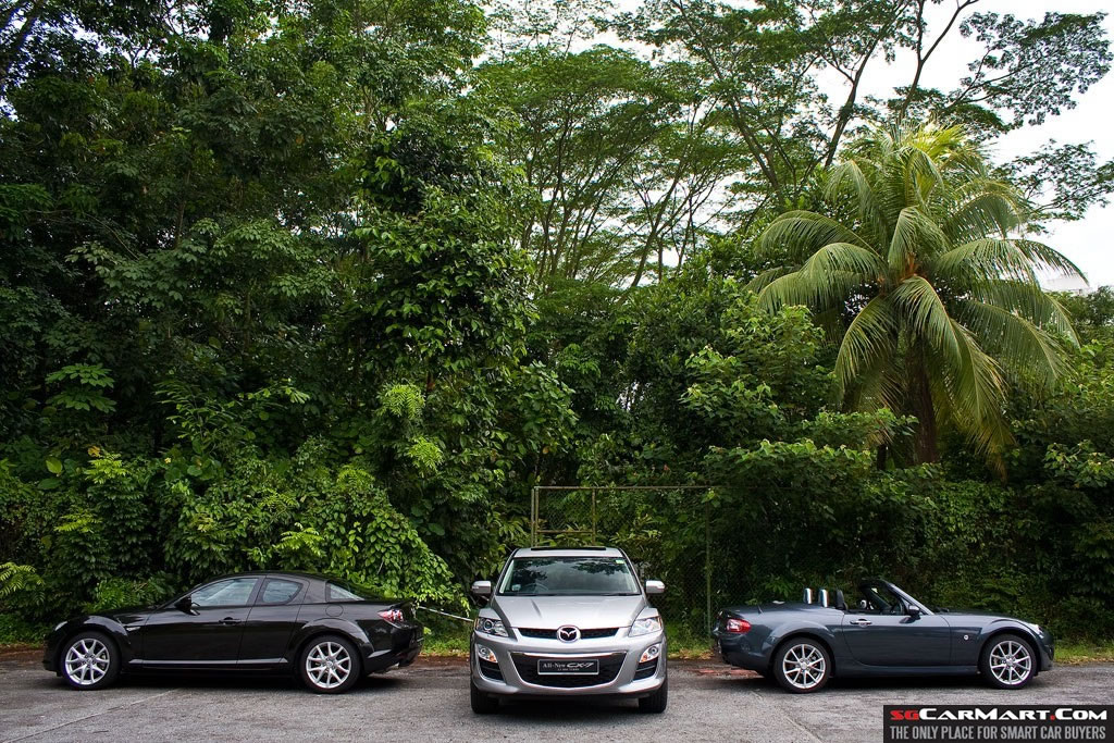 X-Series - Mazda CX-7 2.3 (A), Mazda MX-5 2.0 (A) & Mazda RX-8 1.3 (A)