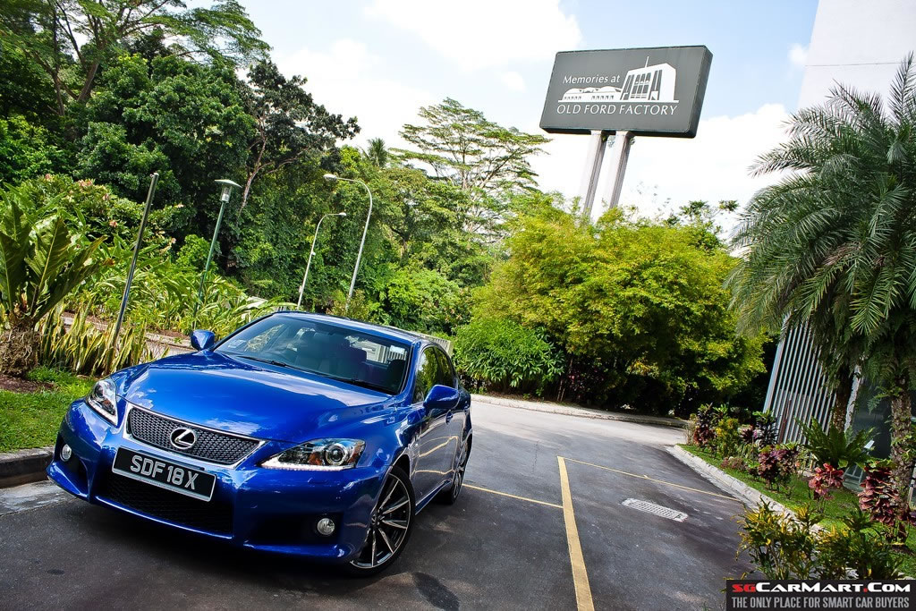 Lexus IS F 5.0 V8 (A) Facelift Review