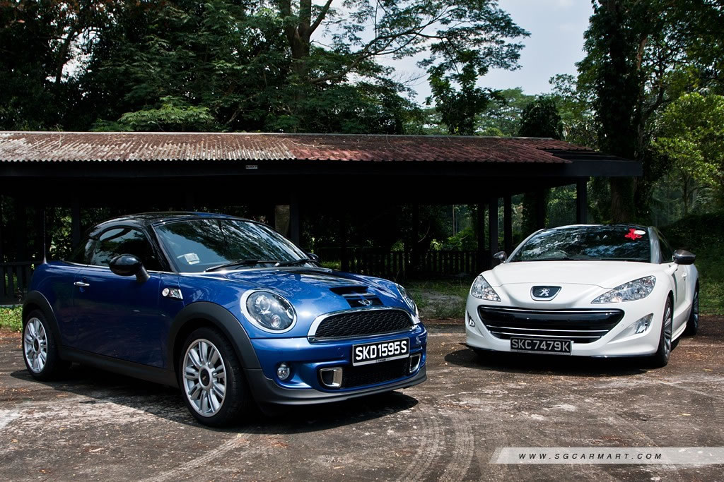 Peugeot RCZ 1.6 Turbo A vs MINI Cooper S Coupe 1.6 A Sgcarmart