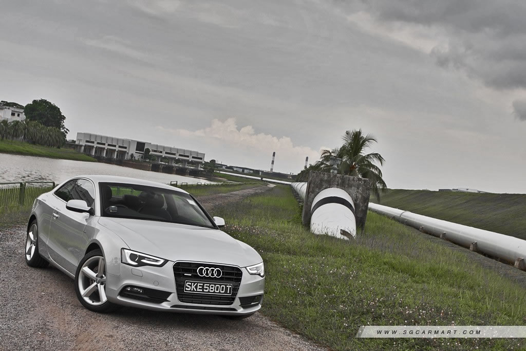 Audi A5 Coupe 2.0 TFSI quattro S-tronic (A) Review