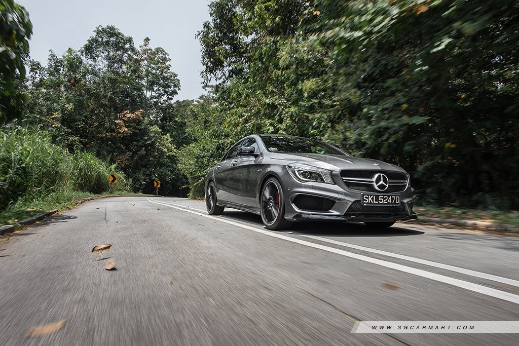 Mercedes-Benz CLA-Class CLA 45 AMG (A) Review