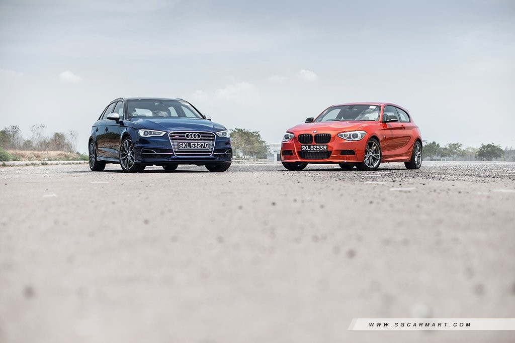 Audi S3 Sportback 2.0 TFSI quattro (A) vs BMW M Series M135i 3.0 (A)