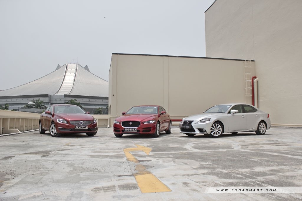 Jaguar XE vs its rivals BMW 3 Series Mercedes CClass Audi A4 and Lexus  IS  carwow