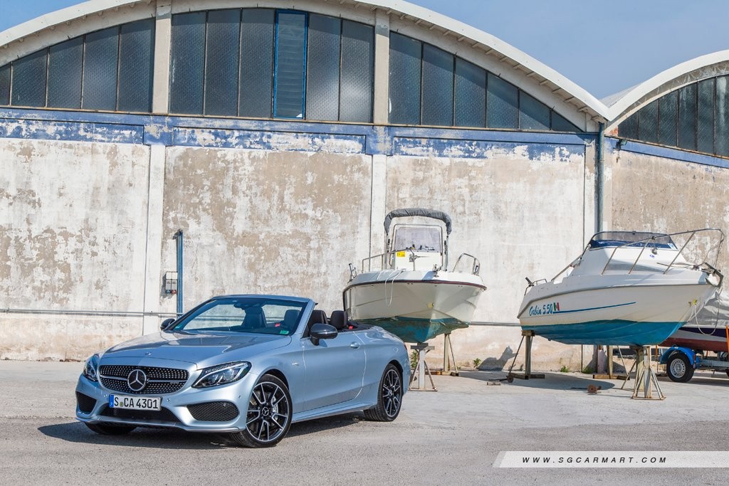 Mercedes-Benz C-Class Cabriolet C43 AMG (A) First Drive Review