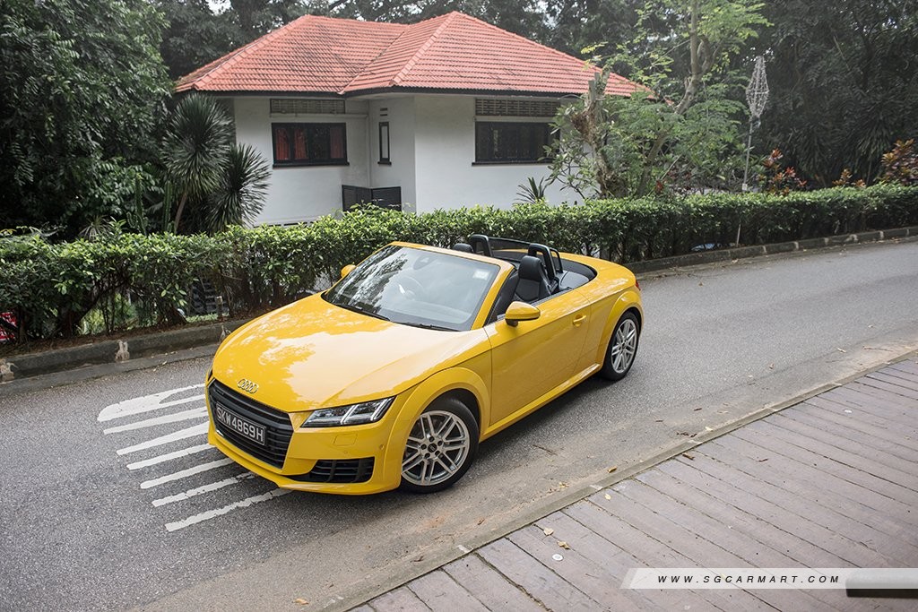 Audi TT Roadster 2.0 TFSI quattro S-tronic (A) Review