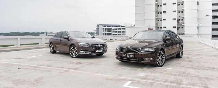 Comparison Opel Insignia Grandsport 1 5 Turbo Skoda Superb 2 0 Tsi