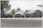 Honda CR-V vs Hyundai Santa Fe vs Mitsubishi Outlander