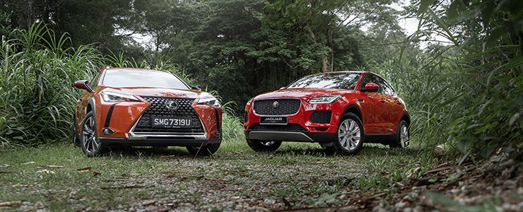 Comparison Jaguar E Pace 2 0 S 0ps Lexus Ux 2 0 Luxury