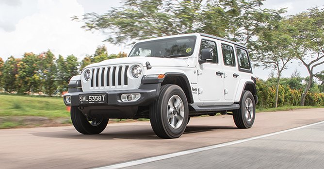 Car Review - Jeep Wrangler Sahara 4-Door  (A)