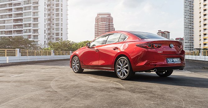 New Mazda 3 Sedan Mild Hybrid