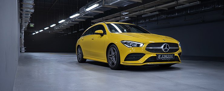 Car Review Mercedes Benz Cla Class Shooting Brake Cla0 Amg Line