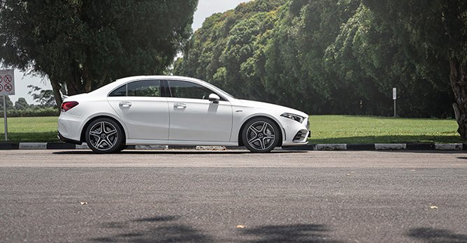 Car Review - Mercedes-Benz A-Class Saloon A35 AMG 4MATIC (A)