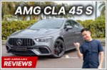 The AMG CLA45 S is an assuring and precise coupe