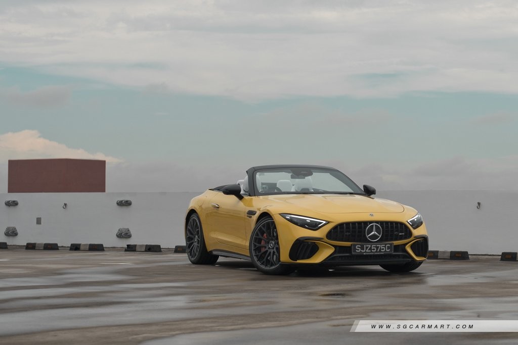 Mercedes-Benz SL-Class Cabriolet SL55 AMG 4MATIC+ (A) Review