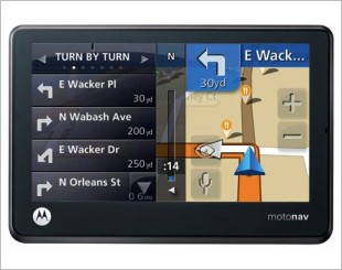 Motorola MotoNav TN555 GPS