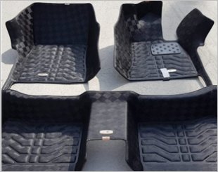 Neomat Mercedes S-Class 3D Checkered Car Mat