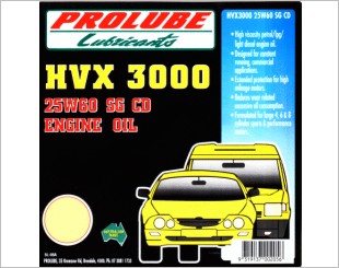 Prolube HVX 3000 25W60 SG CD Engine Oil