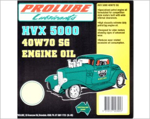 Prolube HVX 5000 40W70 SG Engine Oil